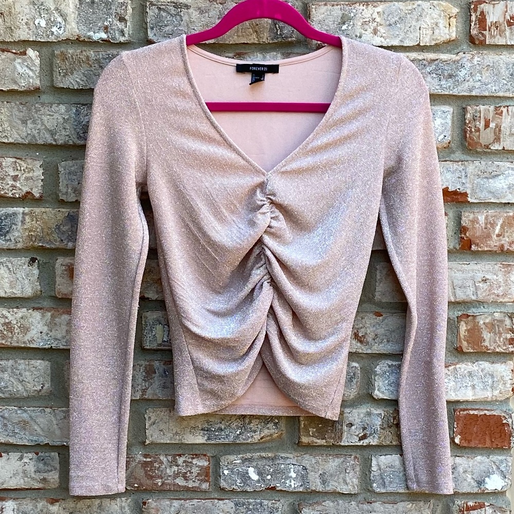 Forever 21 Glitter Top